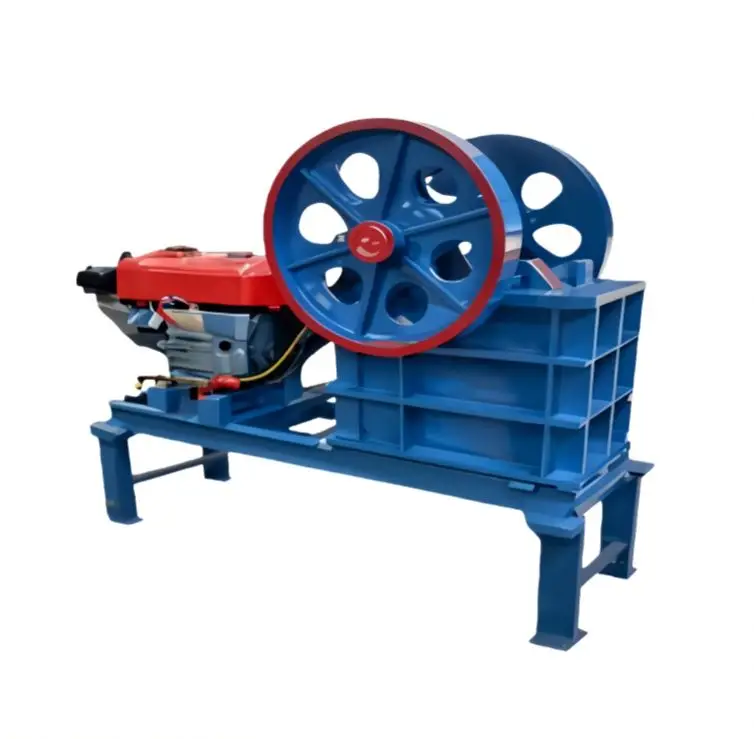 Industrial Jaw Crusher Max 3t/h Capacity 1160KG Weight 3-Year Warranty Easy Operation for Construction Waste Mining
