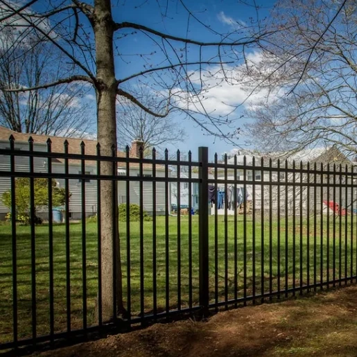 التخصيص بسيط وسهل التركيب في السكك الحديدية الخارجية سياج اعتصام الأنابيب المعدنية المجلفنة الساخنة