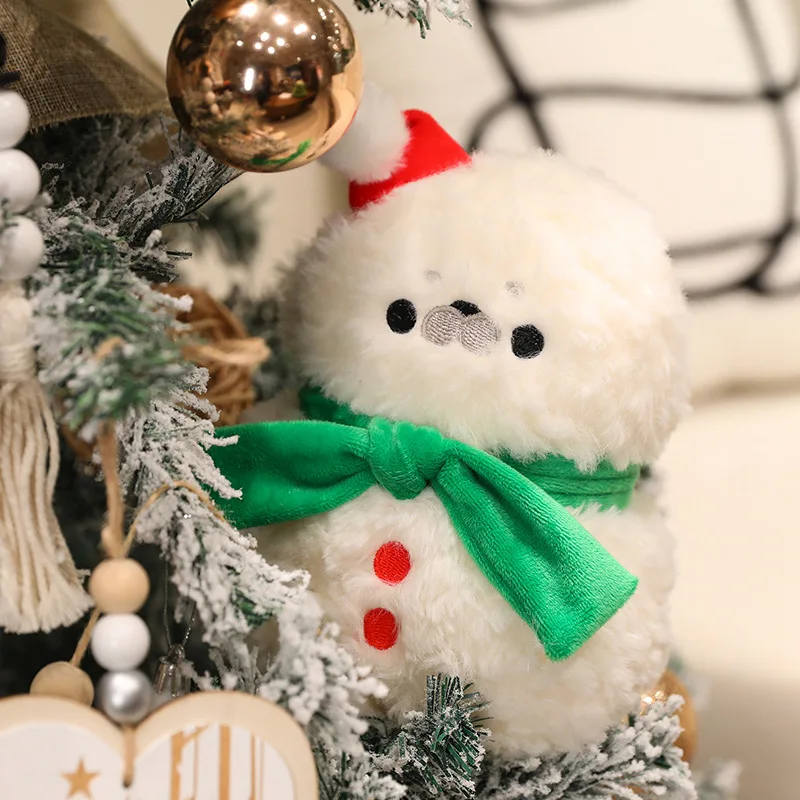 

Holiday Surprise Gift Christmas Gift Xmas Tree Animal Seal Plush Doll Plush Decoration Girl Doll