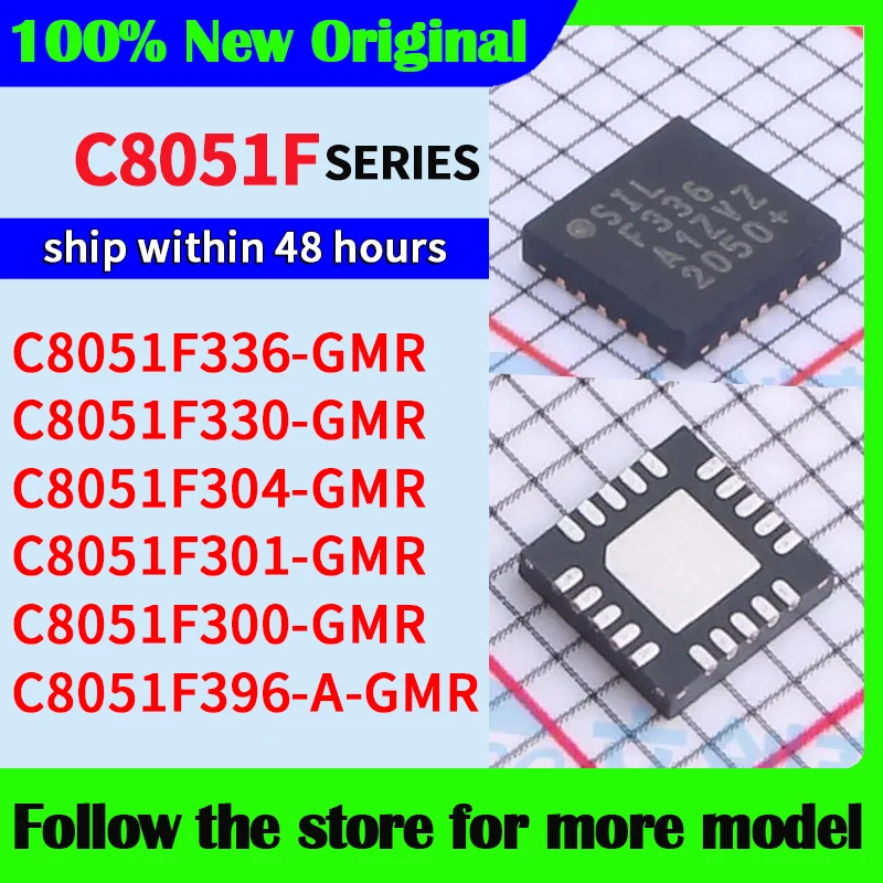 

C8051F336-GMR C8051F330-GMR C8051F304-GMR C8051F301-GMR C8051F300-GMR C8051F396-A-GMR In stock 48 hours ship