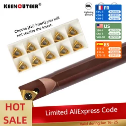 DNR0008K08 DNR0013M16 DNR0020R16 Thread Turning Tool  Spring steel shockproof plus hardness 08/16IR Carbide Inserts cutter tool