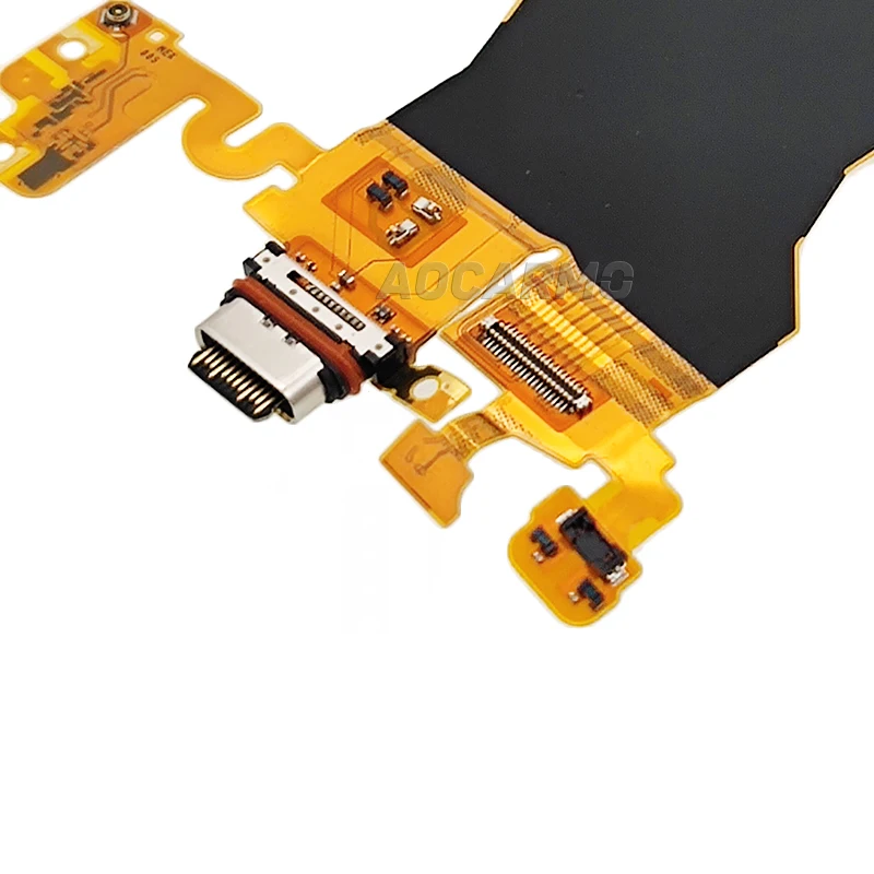 Aocarmo For Sony Xperia 5 III / X5iii 5G Mark3 XQ-BQ72 Charging Port Charge Dock USB Type-C Flex Cable Replacement Part