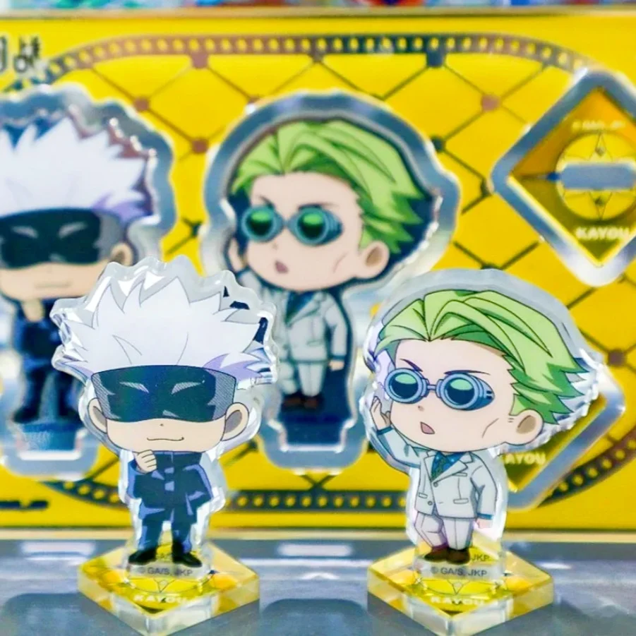 

В наличии Kayou Original Jujutsu Kaisen Satoru Gojo Fushiguro Megumi Itadori Yuji стоячие тарелки Warlock Edition Коллекционные карты