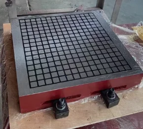 Grid Magnetic Chuck for Milling & Engraving Machine, Strong Permanent Magnet Worktable