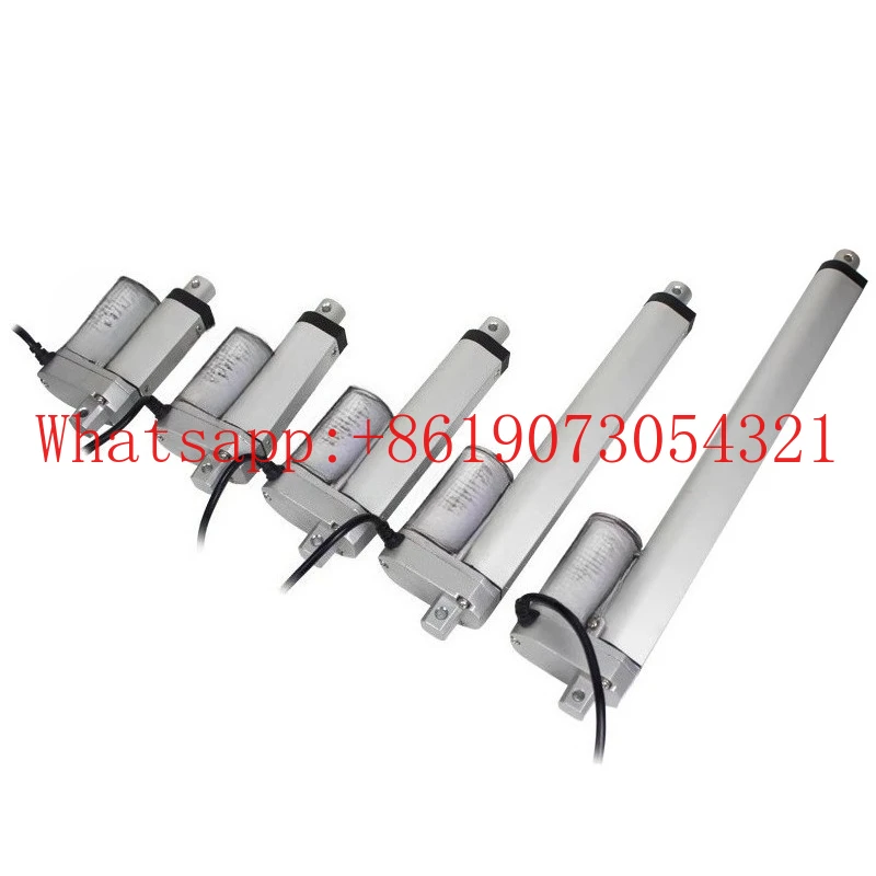 50--1000 مللي متر موتور تيار مباشر رفع وسحب قضيب دفع كهربائي 12V24V قضيب تليسكوبي نافذة فتاحة الغرفة السرية