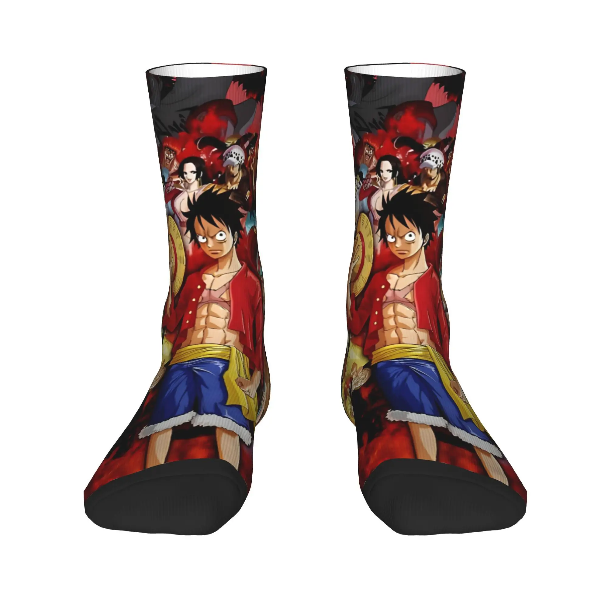 one piece anime manga luffy Socks Merch For Men Women  Print Socks Super Soft Stockings - Image 3