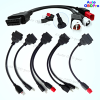 OBD2 Diagnostic Adapter for Yamaha Kline Euro5 Motorcycle Honda CRF KTM, 3pin 4pin 6pin to 16pin Diagnostic Connector