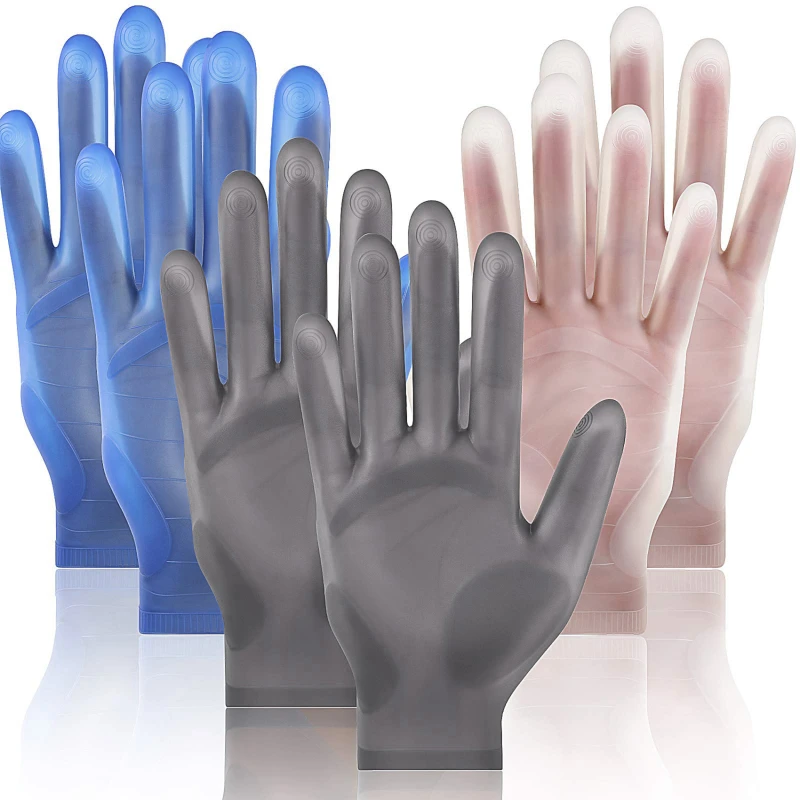 2-Pack Silicone Moisturizing Gloves Exfoliate to Prevent Dry Hands and Leave Hands Smooth and Soft Hand Care Tool