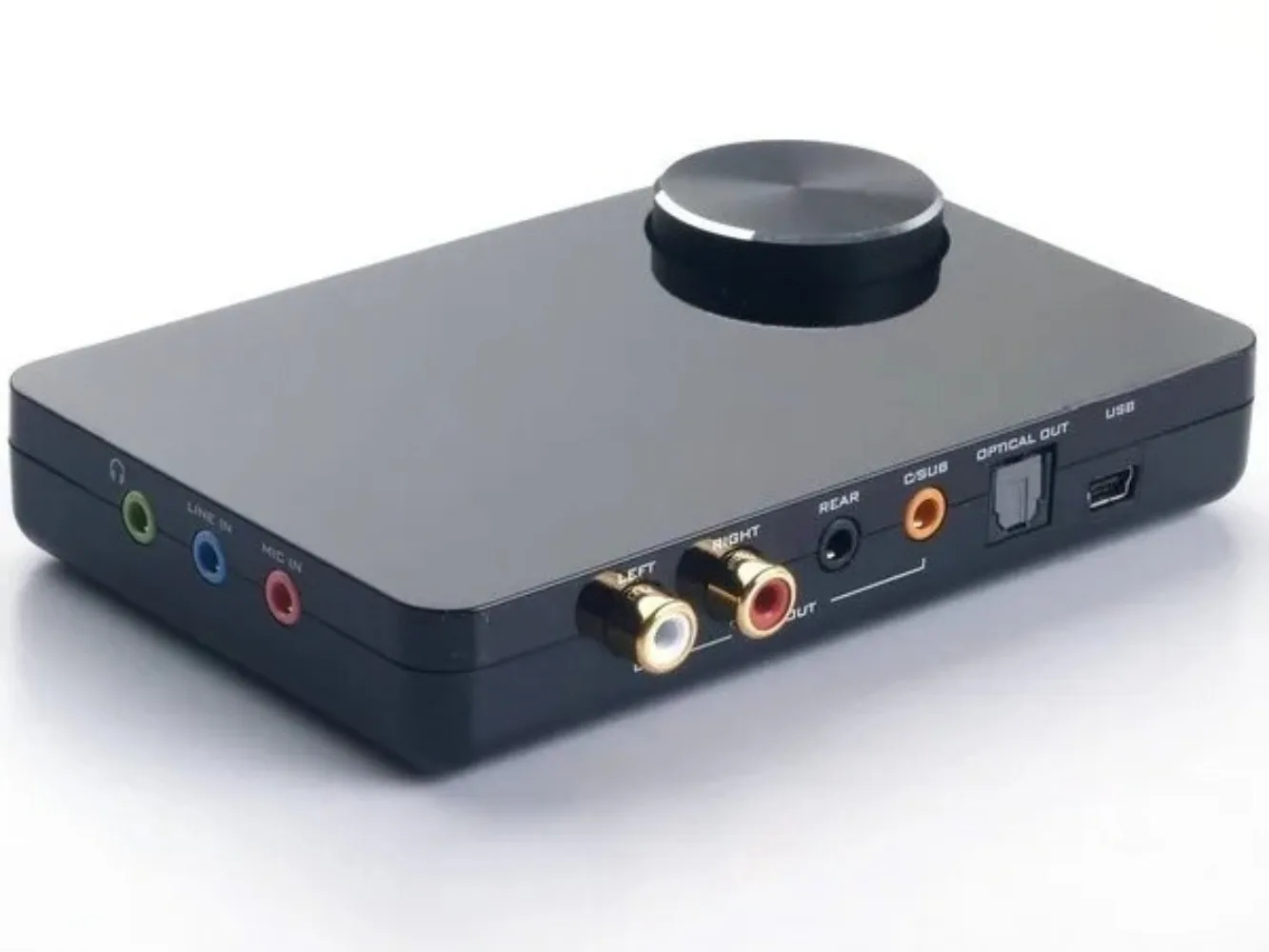 USB Portable External Sound Adapter For Computer Game Music Movie
