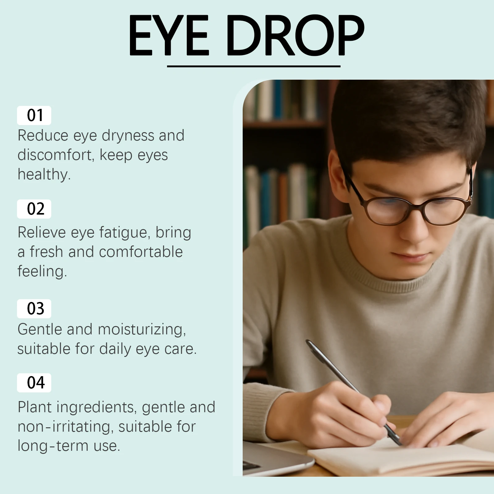 Moisturizing Eye Drops Improve Vision Relieve Dry Itchy Red Eye Improve Blurred Eyesight Vision Enhanc Eye Drops Relieve Fatigue