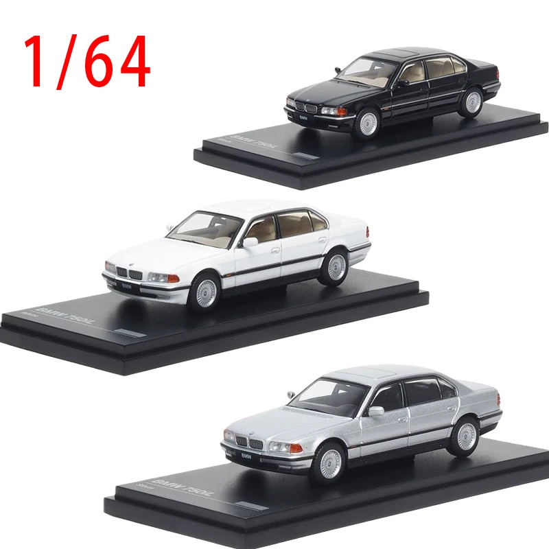 

AR Diecast 1/64 Scale BMW 750iL E38 Car Model Alloy BMW 750iL E38 Classic Car Model Collection Ornaments
