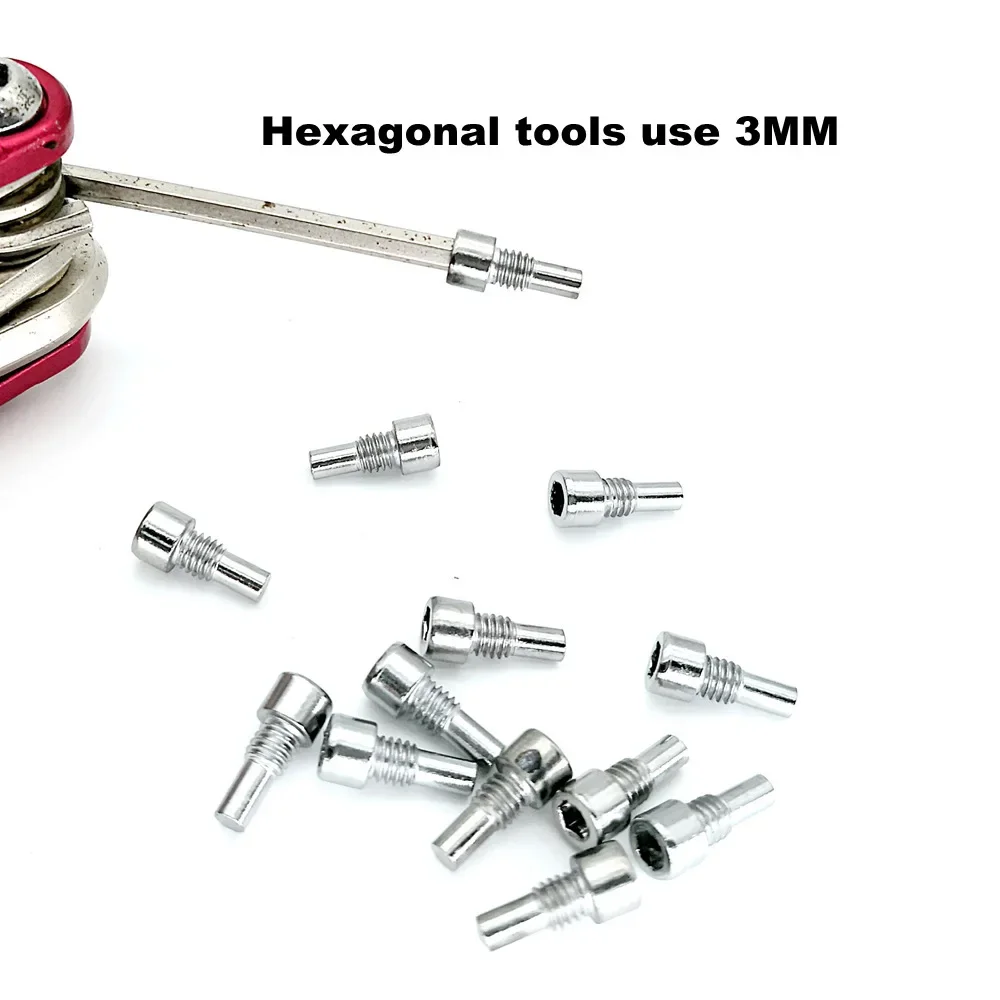 36pcs/lot M4 Bicycle Pedal Anti-Skid Bolt For MTB Mountain Bike Pedals Screwpin Fixed Stud Screw Pin