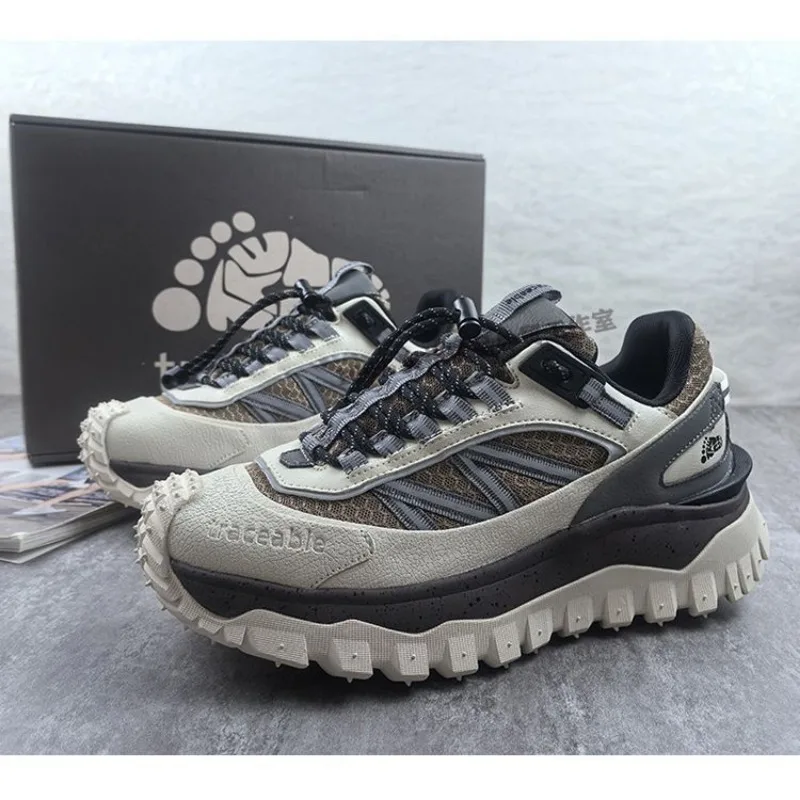 

Original Brand Mountain Climbing Footwear Top Quality Anti Slip Trekking Sneakers Designer Thick Soled Outdoor Hiking Shoe 36-45