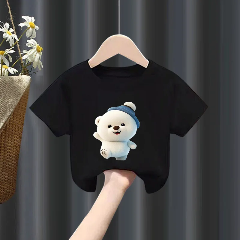 New Children\'s T-shirt Short-sleeved Summer Thin Men\'s and Women\'s Compassionate Baby Half-sleeved Summer Clothing Wholesale