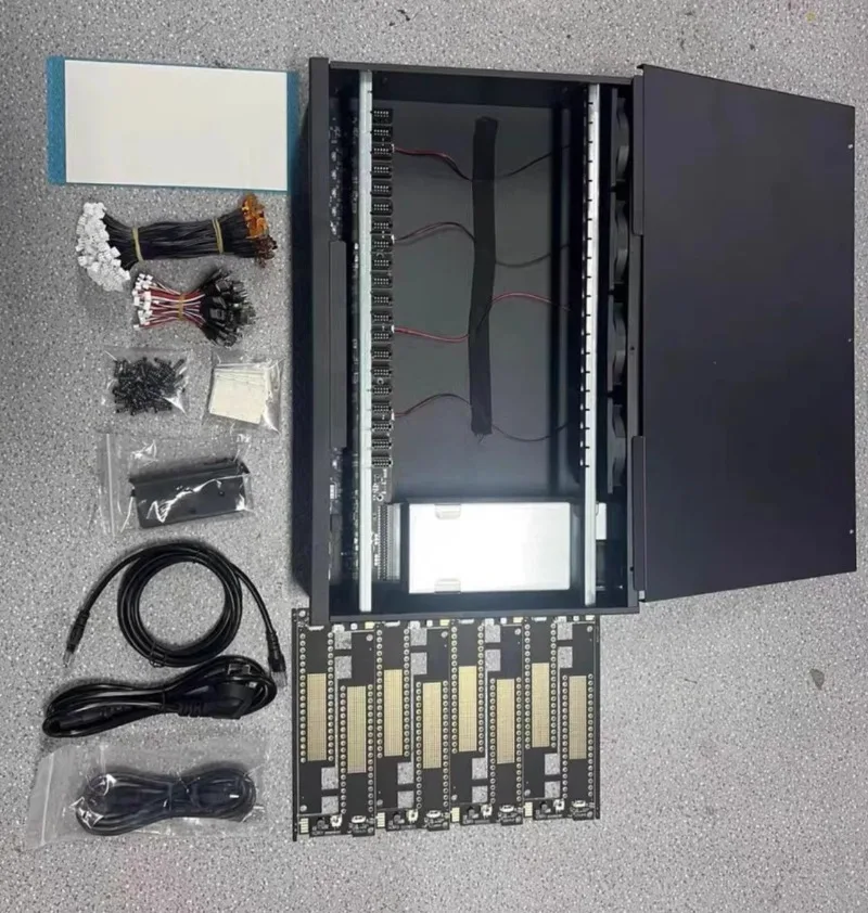 1pcs OTG double cut breeding chassis, P20 control device，Mobile phone host box, mobile farm box