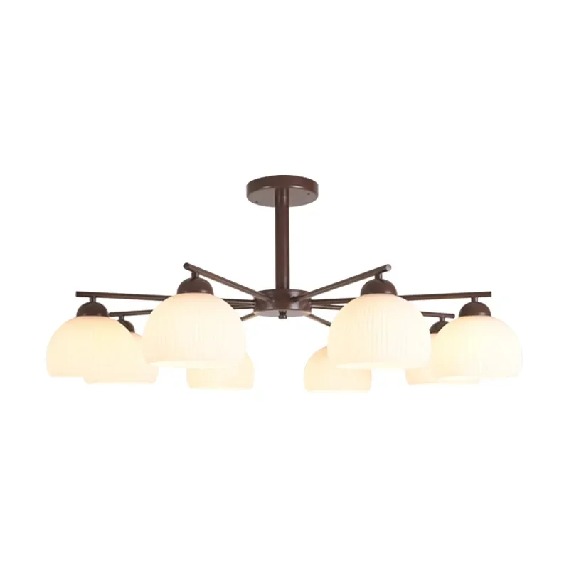 Simple modern retro ceiling light wabi-sabi wind restaurant Japanese bedroom study light