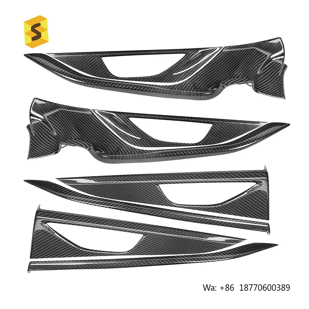 

Shasha Carbon Fiber Accessories Front and Rear Door Trim Car Interior Trim for Subaru WRX 2022-2023