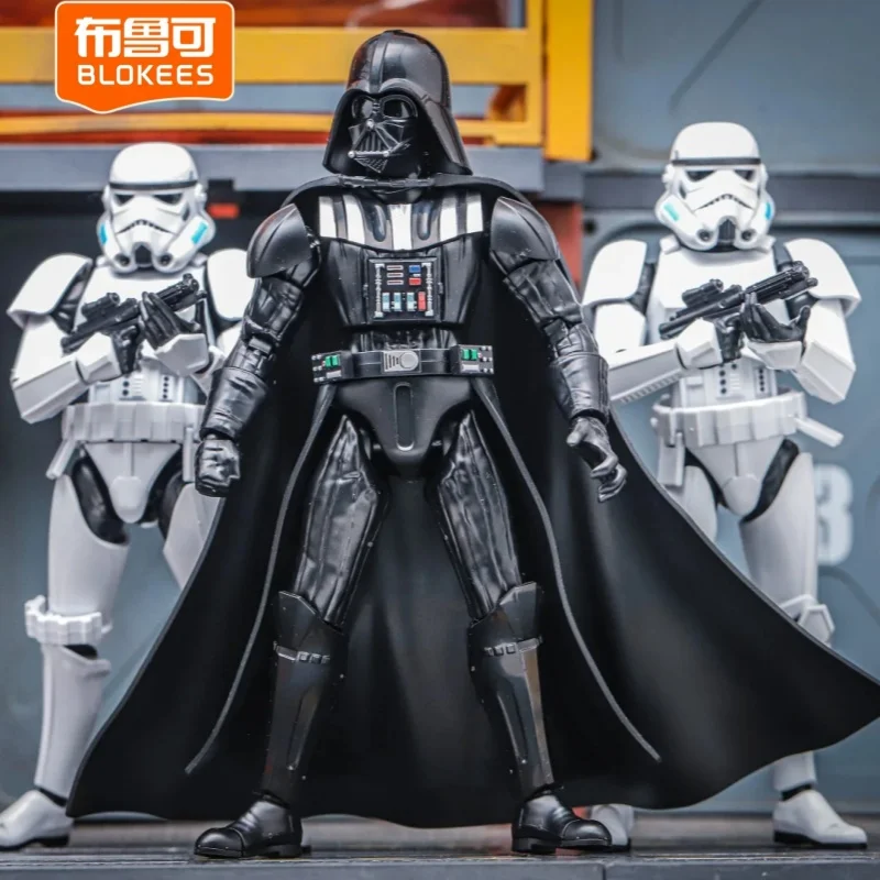

Фигурка BLOKEES Star Wars-Дарт Вейдер Скайуокер Имперский штурмовик, версия класса, собранная модель, игрушка в подарок