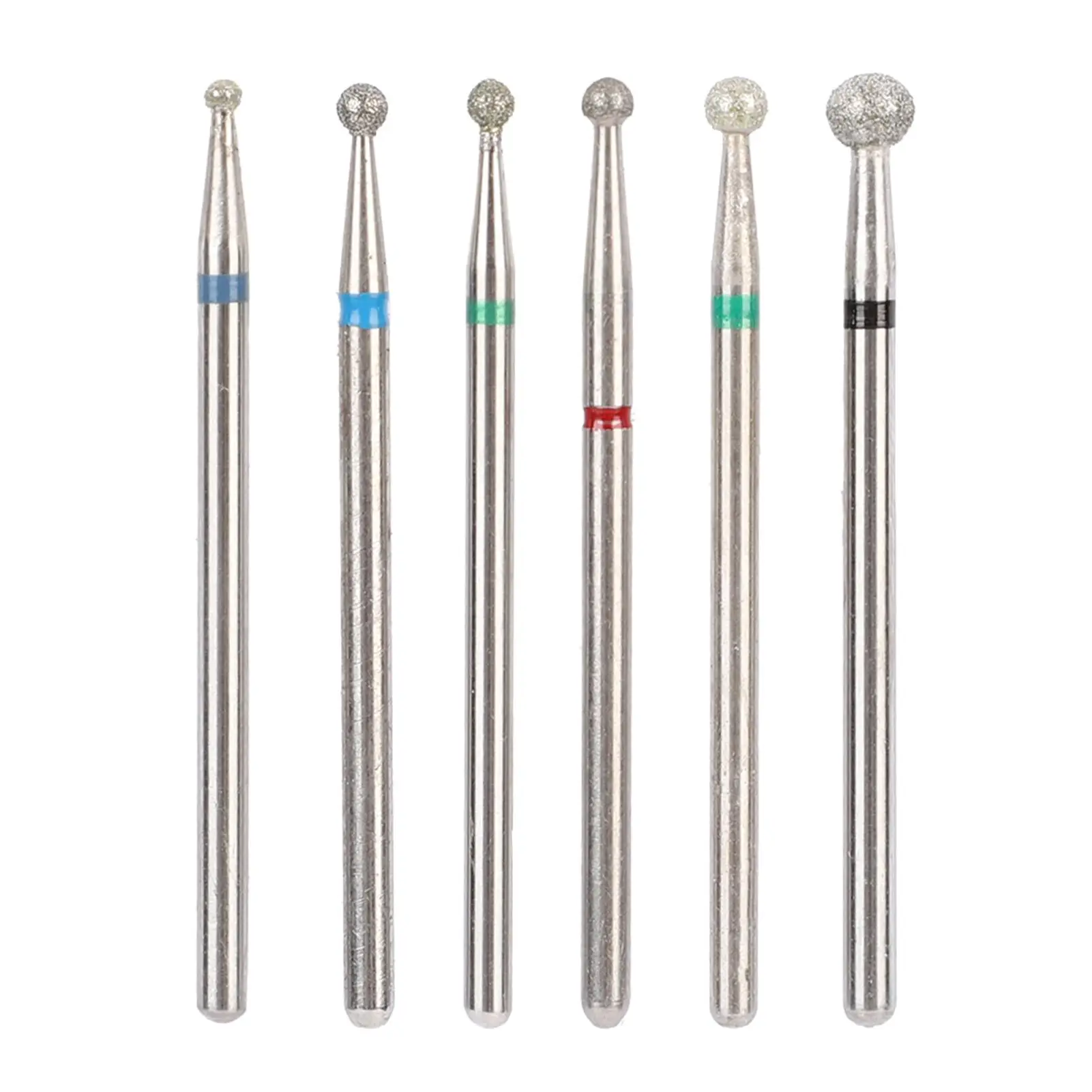 مجموعة قطع البشرة مكونة من 6 قطع من الفولاذ المقاوم للصدأ لأدوات مانيكير لإزالة طلاء الجل