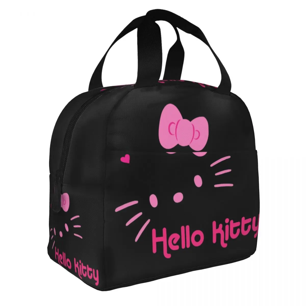 Sac à Lunch Isotherme de Dessin Animé, Kawaii Sanurgente Hello Kitty, Conteneur Étanche, Fourre-Tout, Boîte à Nourriture, Pique-Nique d'Université