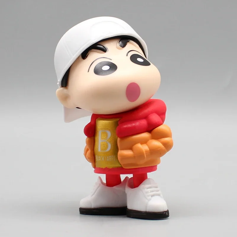 9,5 cm Nohara Shinnosuke Figur GK Crayon Shin-chan Action-figuren Baseball Kleidung Anime PVC Sammlung Modell Ornament spielzeug