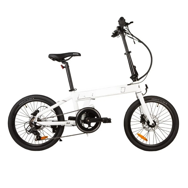 20-Inch smart battery powers urban commuting, lithium battery folding bicycle