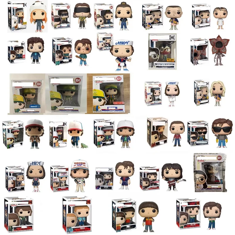 

New In-Stock Cartoon Figurines Toys Little 10cm Eleven Dustin Susie Steve Robin And Will Figurines Decorative Collectible Gifts