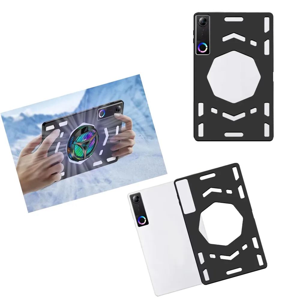 

Cooling TPU Case for Legion Y700 Gen 5 2026 with Large Hollow Back for Cooler Shockproof Full Body Cover Anti Fingerprint