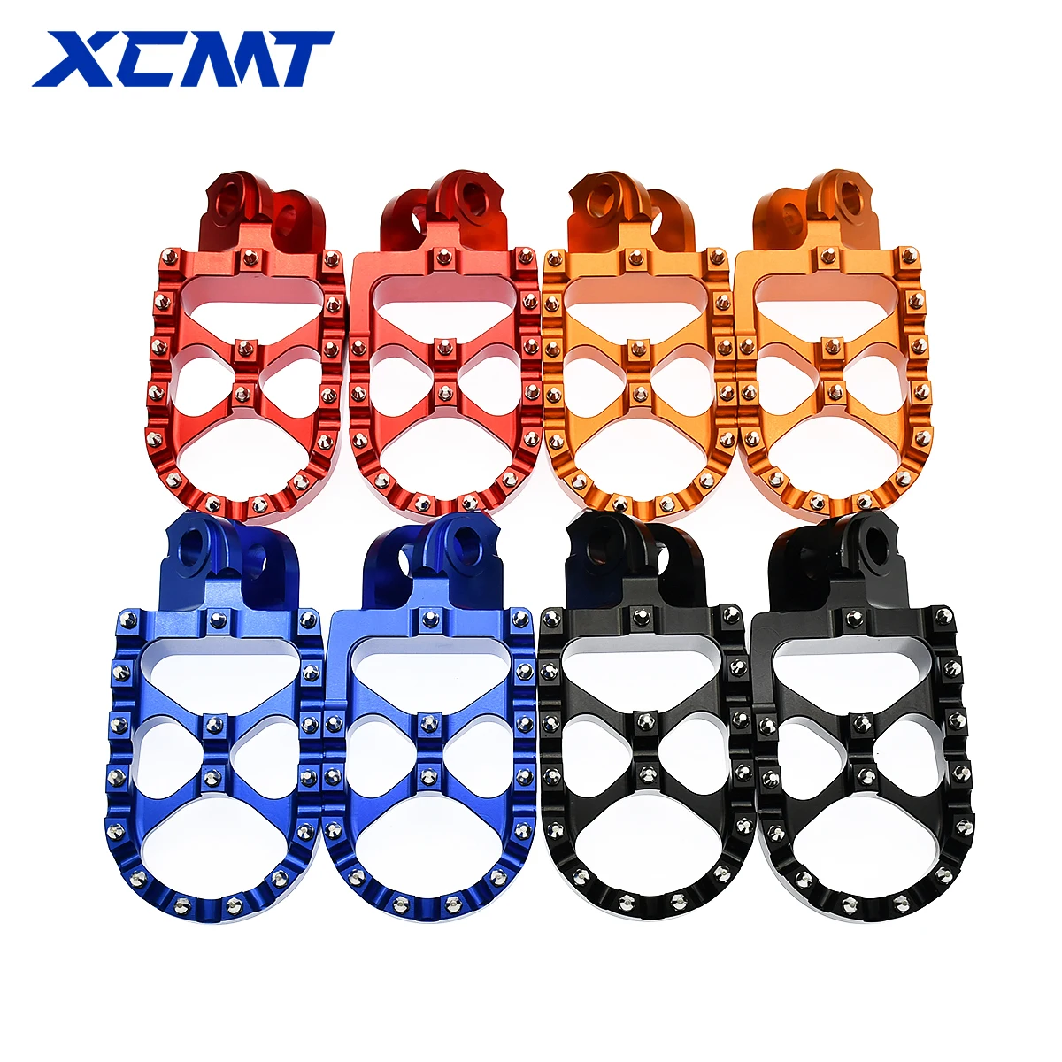 Footrest Pegs Footpegs Rests Pedals For Beta RR X Trainer Motard 125-525 For KTM SX EXC 65-530 Husqvarna TC TE 65-501 2014-2023