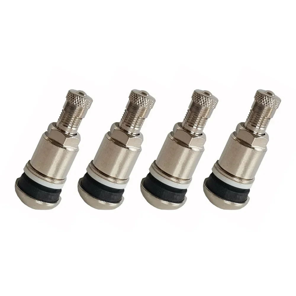 VERYUS Stainless Steel Valve TYRE VALVE BOLT IN STEM TO FOR BBS ALLOYS WHEELS CHROME SILVER METAL CAR VAN