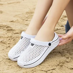 Sandali da spiaggia estivi Scarpe da acqua da uomo Scarpe da donna con suola spessa Sport acquatici Pantofole a monte Sandali moda antiscivolo traspiranti da donna