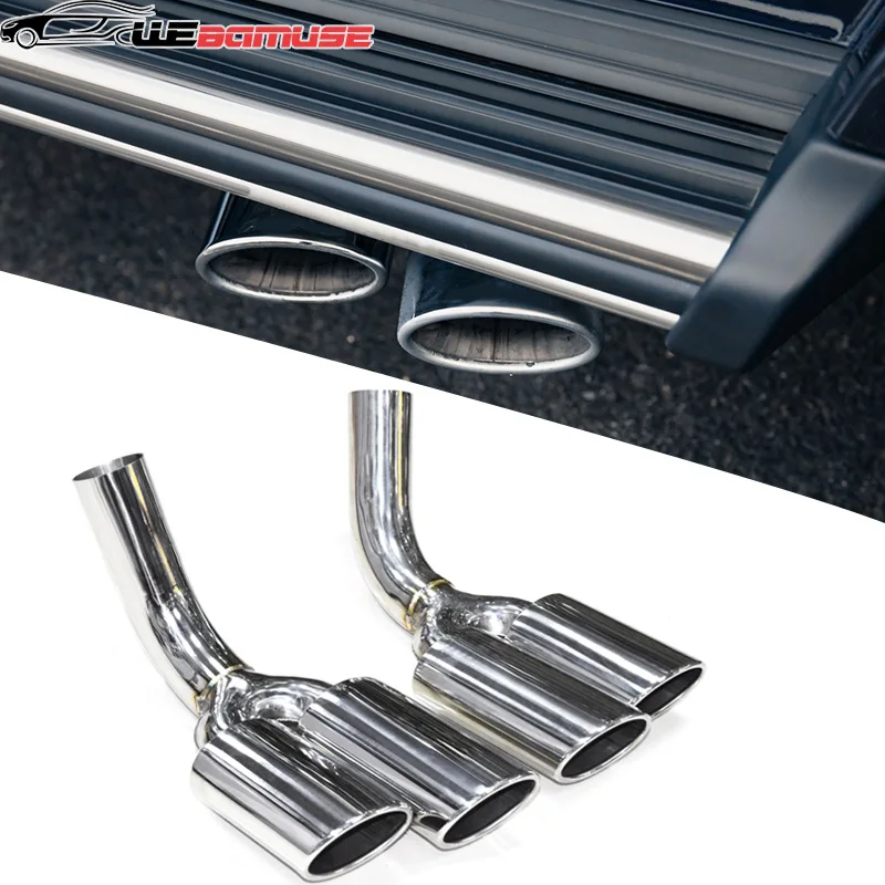 1 para końcówek rur wydechowych do Mercedes Benz W464 G Class G500 G550 Upgrade G63 Dysza układu wydechowego rury wydechowej