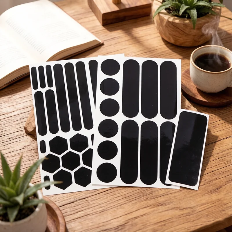 Simple Invisible Black Reflective Tape Stickers for Motorcycle Helmets Bikes Night Safety Warning Reflective Decals Accessories