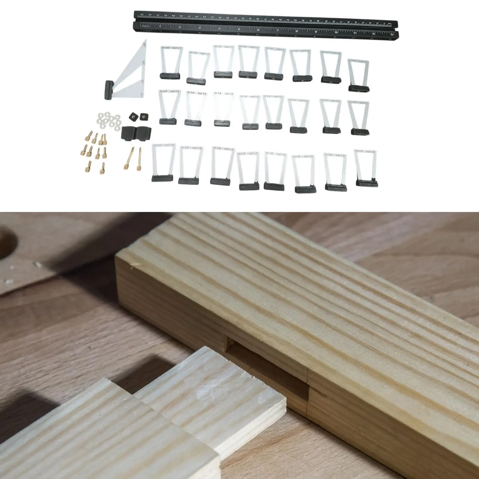 

Набор измерительных приборов «ласточкин хвост» для маркировки колес, профессиональный инструмент для разметки по дереву