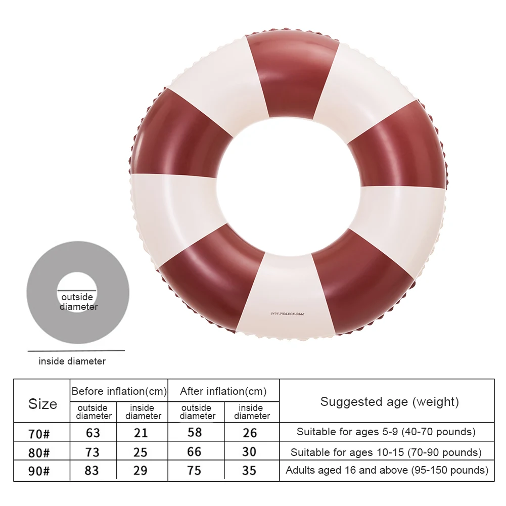 حمام سباحة قابل للنفخ يطفو مانعة للتسرب بولي كلوريد الفينيل حلقة سباحة قابلة للنفخ العائمة تفجير السباحة أنبوب الصيف شاطئ بركة الملحقات #6