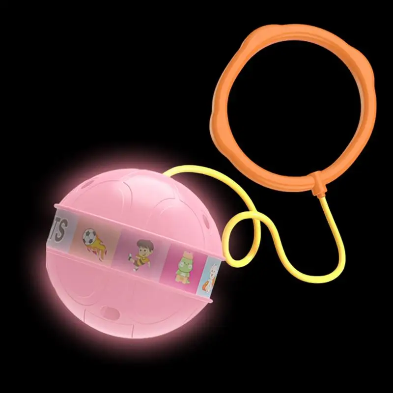 Balle de saut flash pour enfants pour favoriser l'artefact d'un pied fitness balançoire balle de pied nouvel entraînement de sens de la maternelle