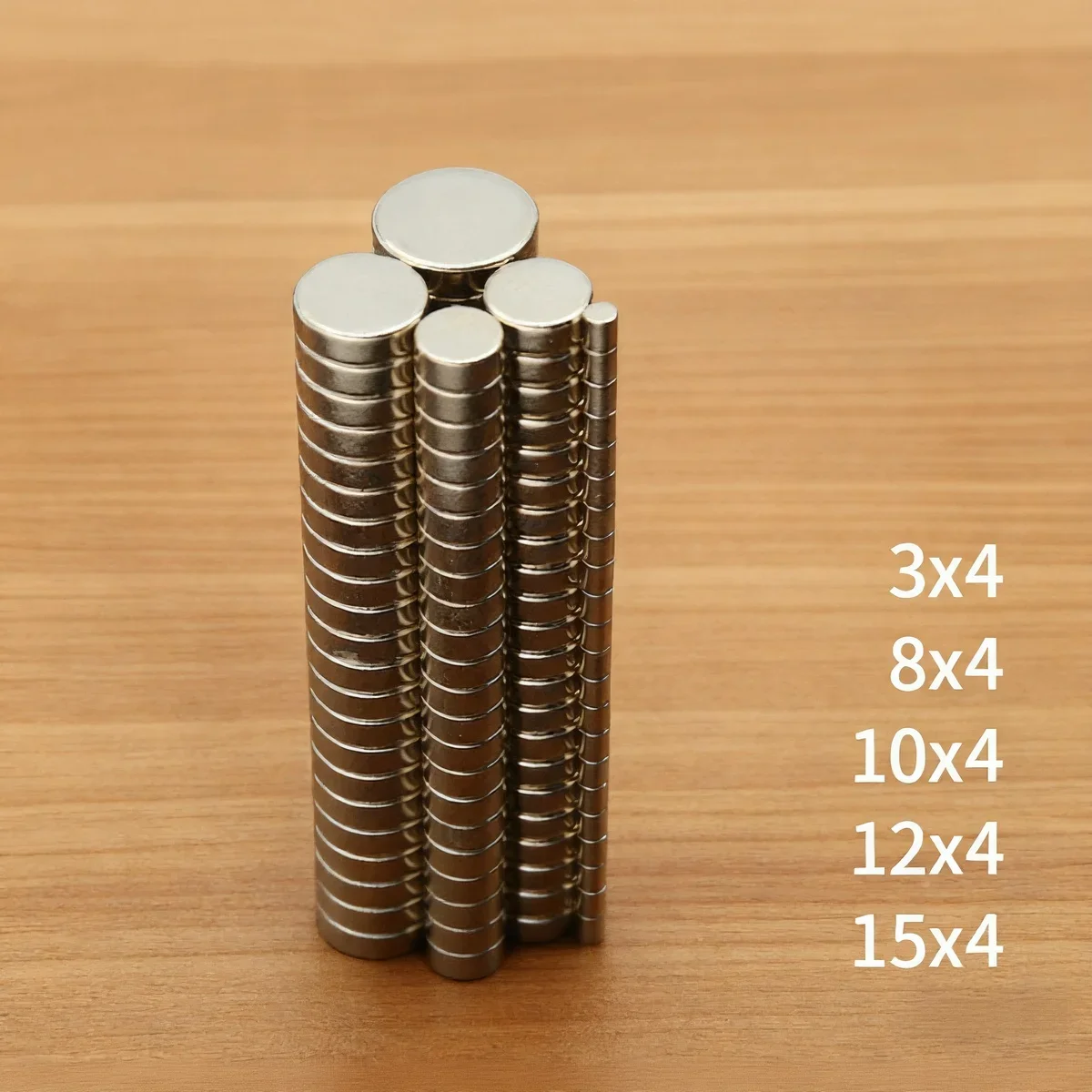 N35 Super Powerful Neodymium Magnet Round Magnets NdfeB Strong Permanent Magnetic imanes Refrigerator Magnets  x4mm