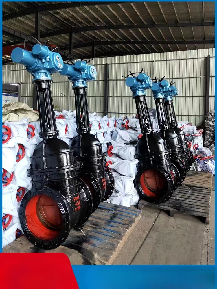 Open rod/dark rod cast iron/cast steel manual automatic flange gate valve DN250 300 400 500 600