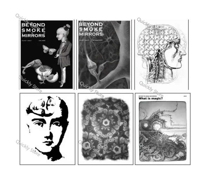 David London - Beyond The Smoke and Mirrors Vol 1, issue 1-6  Magic tricks (Instant Download) Quickly send