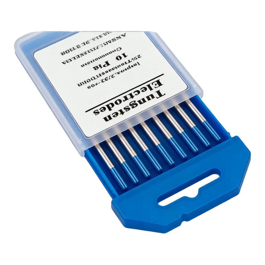 Electrode For TIG Rod Electrodes WL20 for Blue 2% Lanthanated 3/32 x 150 mm for Low Alloy Steel Aluminum Copper 10PK