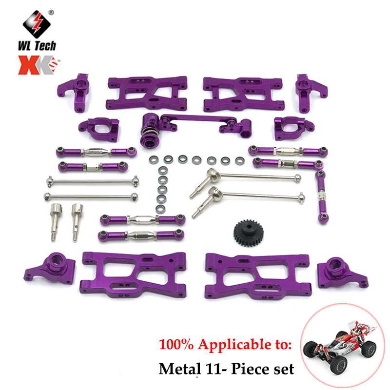 Wltoys 184016 144001 144002 144010 124007 124017 124019 metalowy zderzak części do ulepszenia samochodów zdalnie sterowanych akcesoria RC samochody