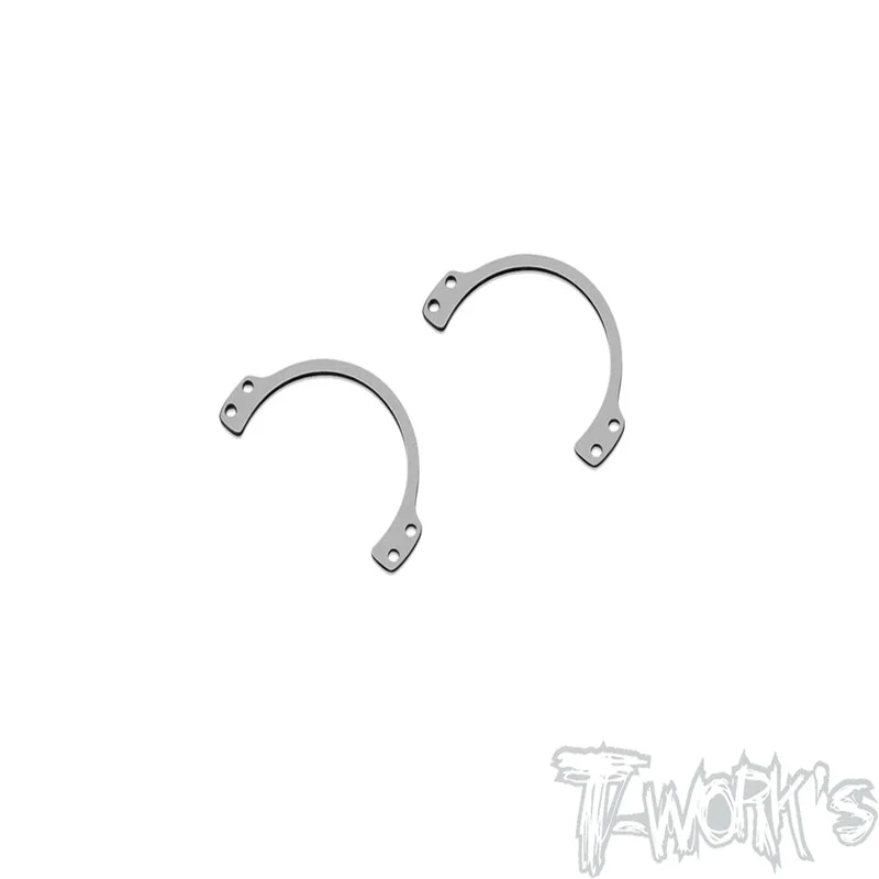 Original T works TG-066-Picco Steel Manifold Spring Protecting Mount ( For Picco EFRA 2166 ) 2pcs. professional Rc part