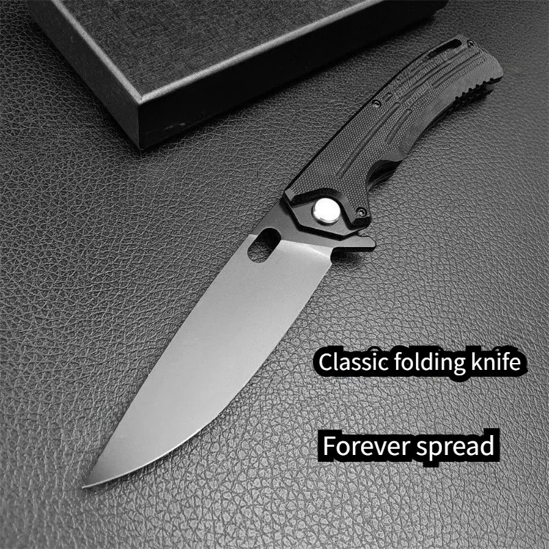 

Utility Pocket Folding Knife hokc Five-Star G10 Handle D2 Blade edc multitool knives outdoor selbstverteidigung tactical knife