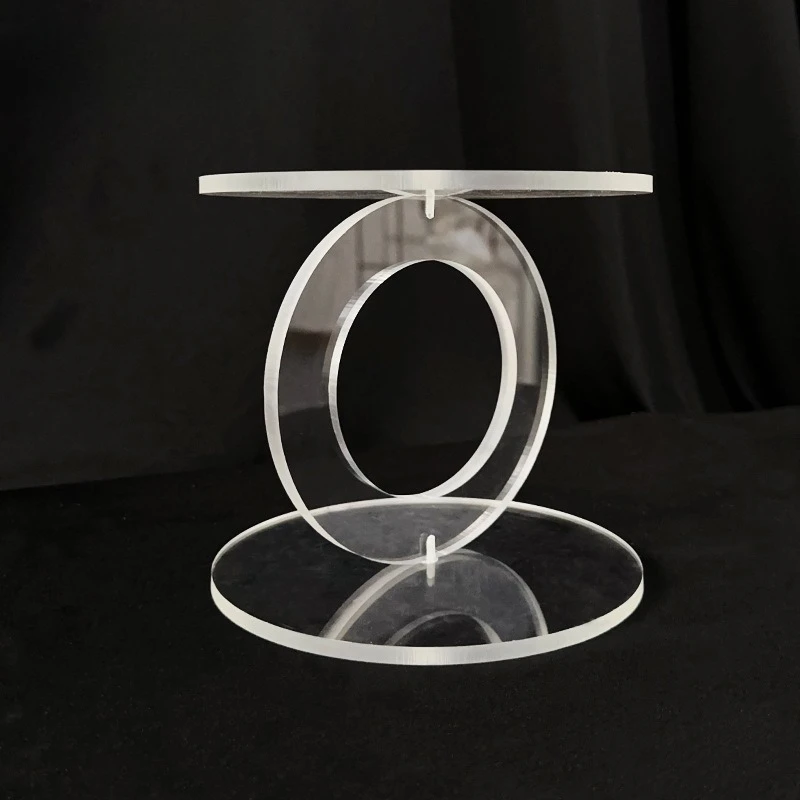Hot-selling acrylic cake stand dessert table decorative ornament multi-layer cake layered bracket wedding supplies