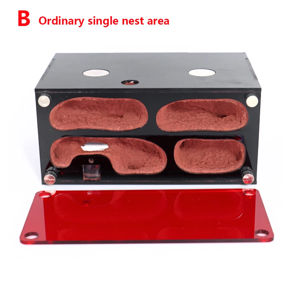 Acryl Mier Boerderij Temperatuurregeling Beton Mier Nest Oneindige Uitbreiding Insect Huis Kolonie Drinker Anthill Kit Accessoires