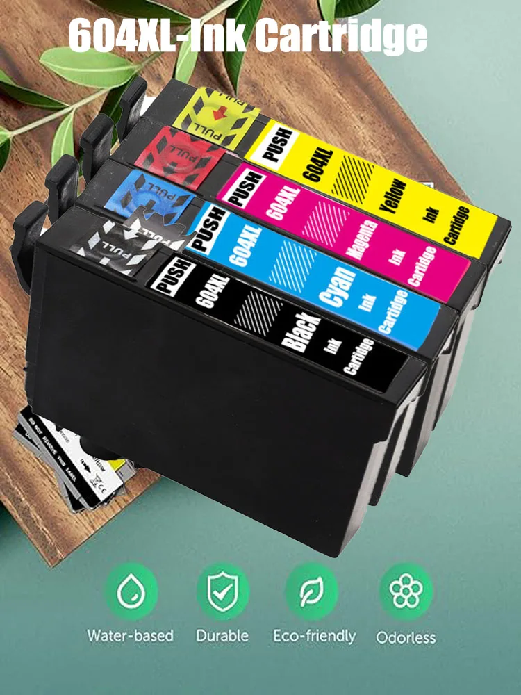604XL T604XL T604 604 Compatible Ink Cartridge For Epson XP-2200 2205 3200 3205 4200 4205 WF-2910 2935 2930 2950DWF Printer
