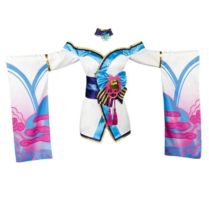 Bear's Den Gioco Anime Ahri LOL Costume Spirit Blossom League of Legends Abiti Cosplay Parrucca HalloweenGame Costo Nuovo 2025