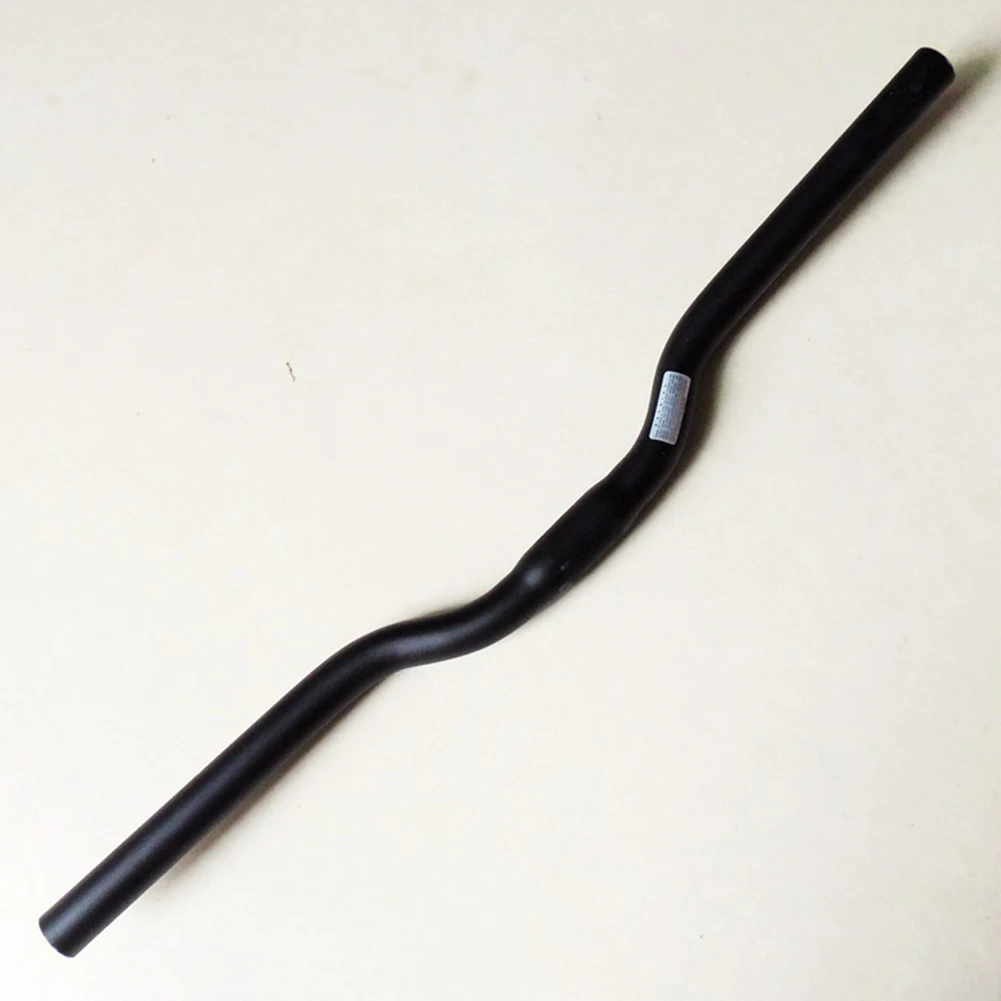 0     25.4mm MTB Bike Handlebar 520-540mm Handlebar Folding Bike Aluminum Alloy Black Replacement Part Accessories