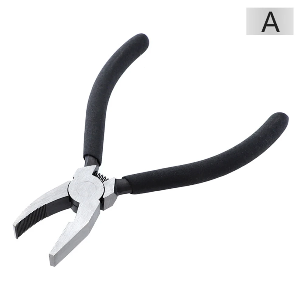 Flat Nose Pliers 8 inch/6 inch Adjustable Glass Pliers Heavy Duty Breaking Pliers for Tiles Floor Glass Hand Tools