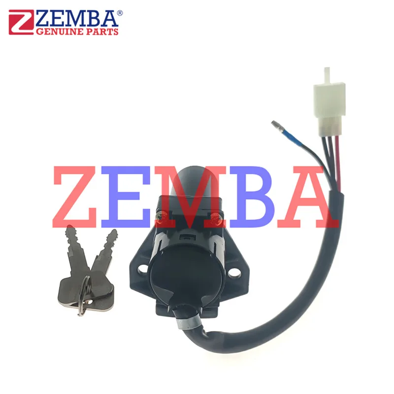 

IGNITION KEY SWITCH IGNITION LOCK 3 MALE PLUG+1 CABLE ACCESSORIES FOR YAMAHA YBR125C LIBERO125
